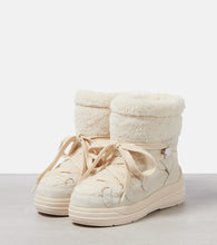 Moncler Insolux suede-trimmed snow boots