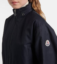 Moncler Janze cotton-blend twill down jacket
