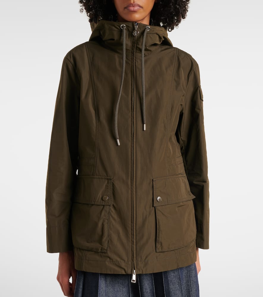 Moncler Leandro technical poplin jacket
