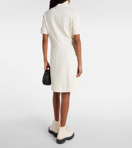 Moncler Logo jersey polo dress