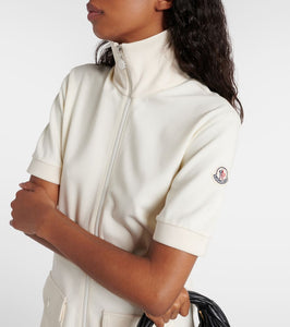 Moncler Logo jersey polo dress