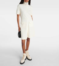 Moncler Logo jersey polo dress