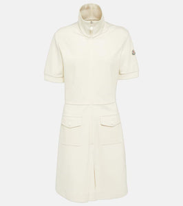 Moncler Logo jersey polo dress