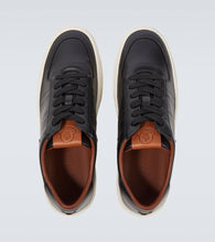 Moncler Monclub leather sneakers