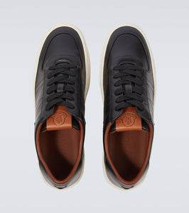 Moncler Monclub leather sneakers