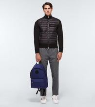 Moncler New Monaco leather sneakers