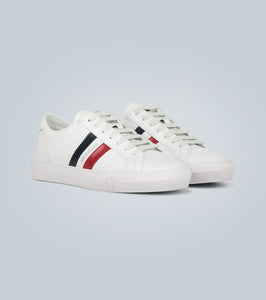 Moncler New Monaco leather sneakers