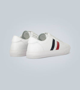 Moncler New Monaco leather sneakers