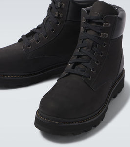 Moncler Peka Trek leather hiking boots