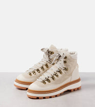 Moncler Peka Trek suede hiking boots