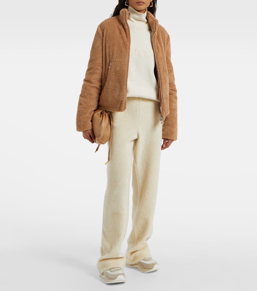 Moncler Polignac teddy and down jacket