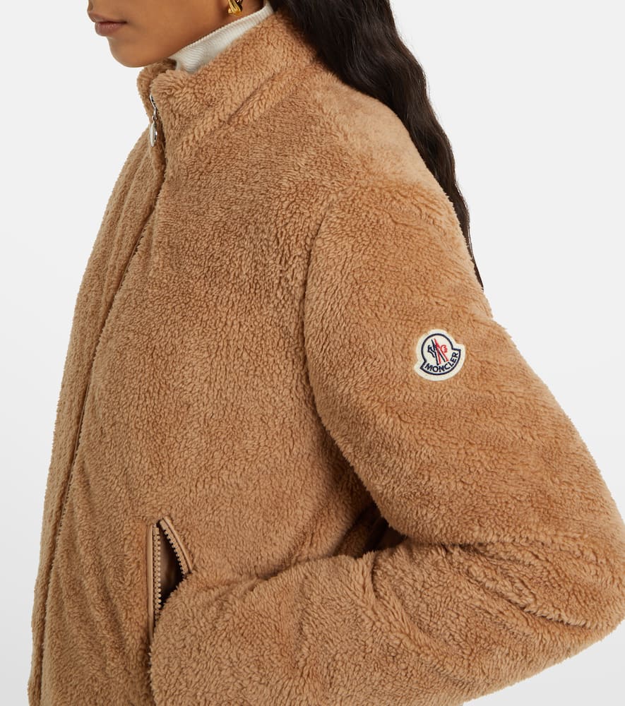Moncler Polignac teddy and down jacket