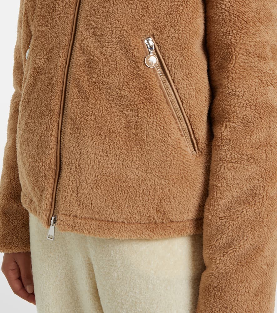 Moncler Polignac teddy and down jacket