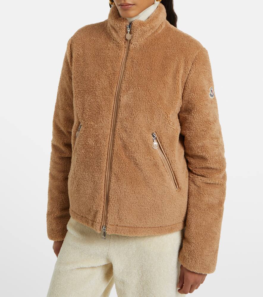 Moncler Polignac teddy and down jacket