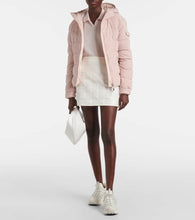 Moncler Quilted cotton terry down jacket