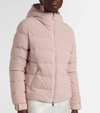 Moncler Quilted cotton terry down jacket
