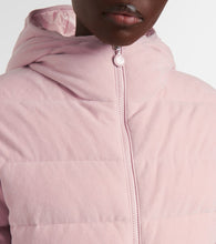 Moncler Quilted cotton terry down jacket