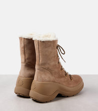 Moncler Resile Trek suede lace-up boots