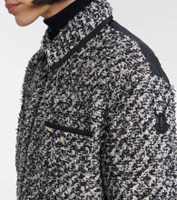 Moncler Tweed bomber jacket