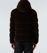 Moncler Vederna cotton corduroy down jacket