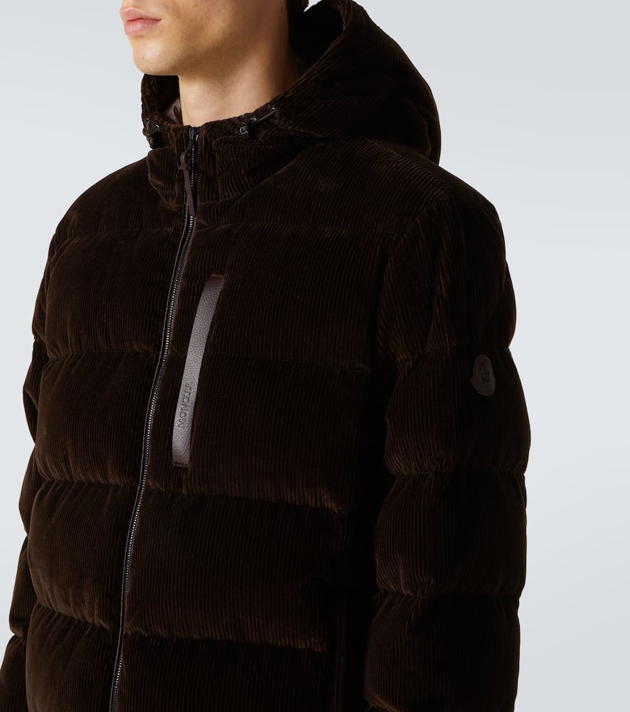 Moncler Vederna cotton corduroy down jacket