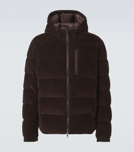 Moncler Vederna cotton corduroy down jacket