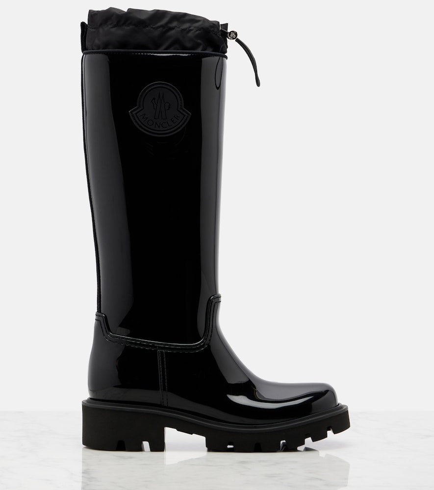 Moncler Kickstream mid-calf boots - Black Flat Boots