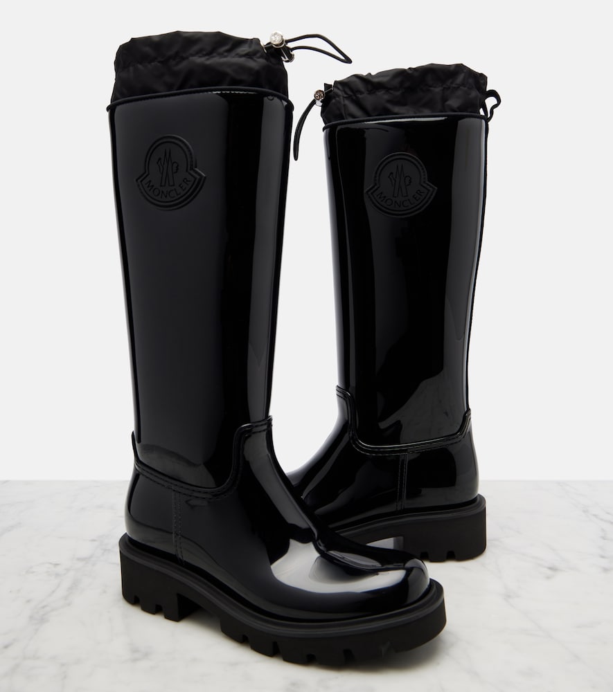 Moncler Kickstream mid-calf boots - Black Flat Boots