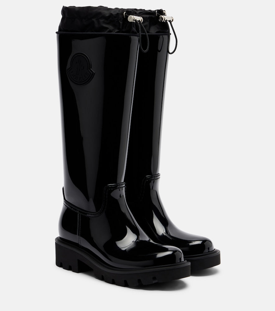 Moncler Kickstream mid-calf boots - Black Flat Boots