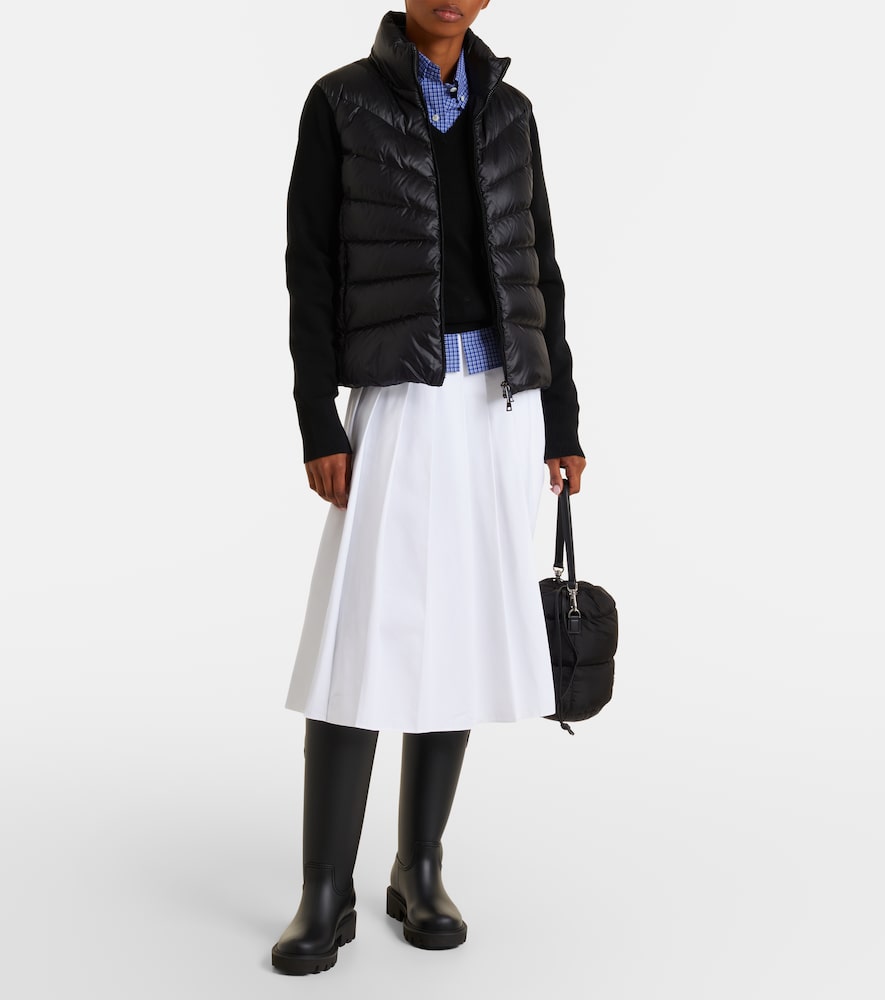 Moncler Kickstream rain boots - Black Flat Boots