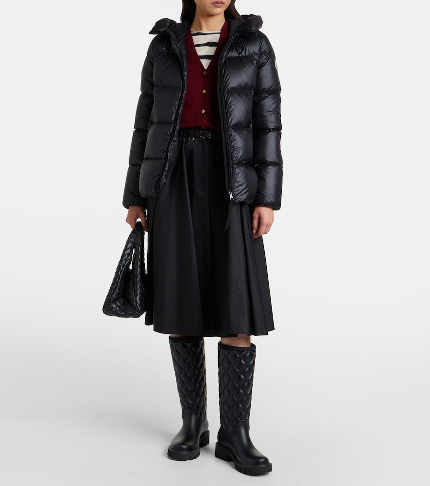 Moncler Kickstream rain boots - Black Flat Boots