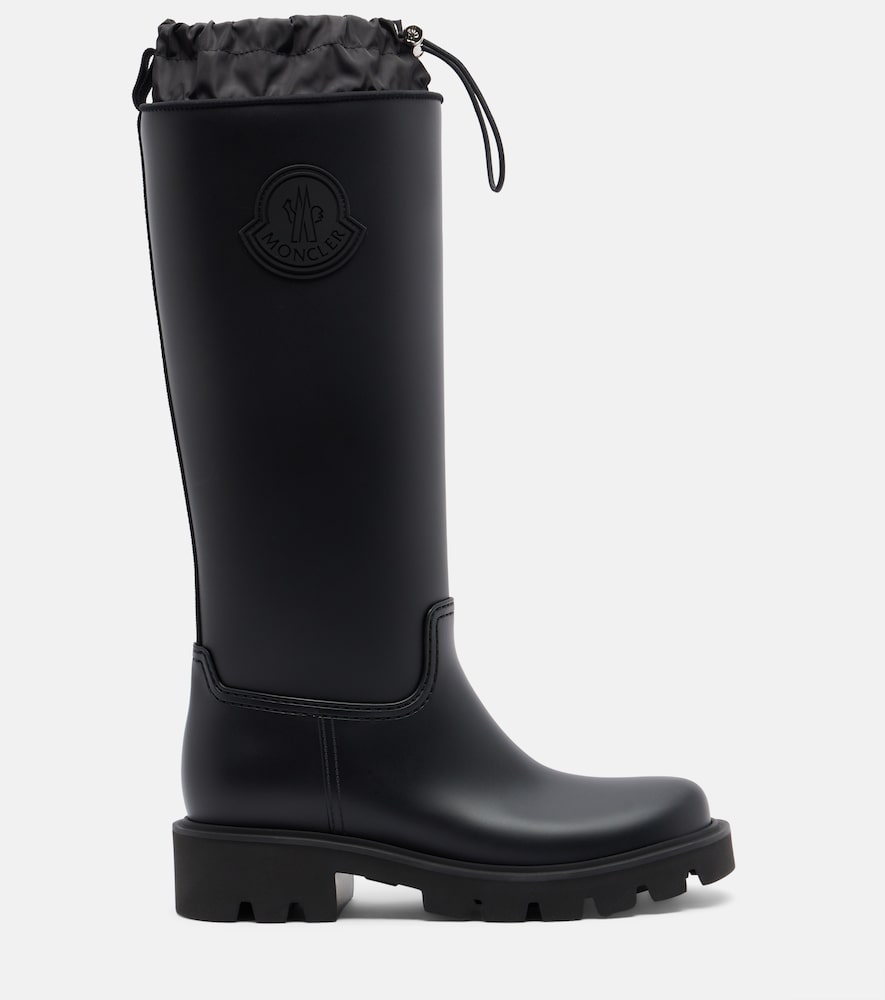Moncler Kickstream rain boots - Black Flat Boots