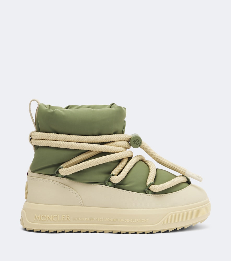 Moncler Moncler Altive Mid snow boots (Green) - Flat Boots
