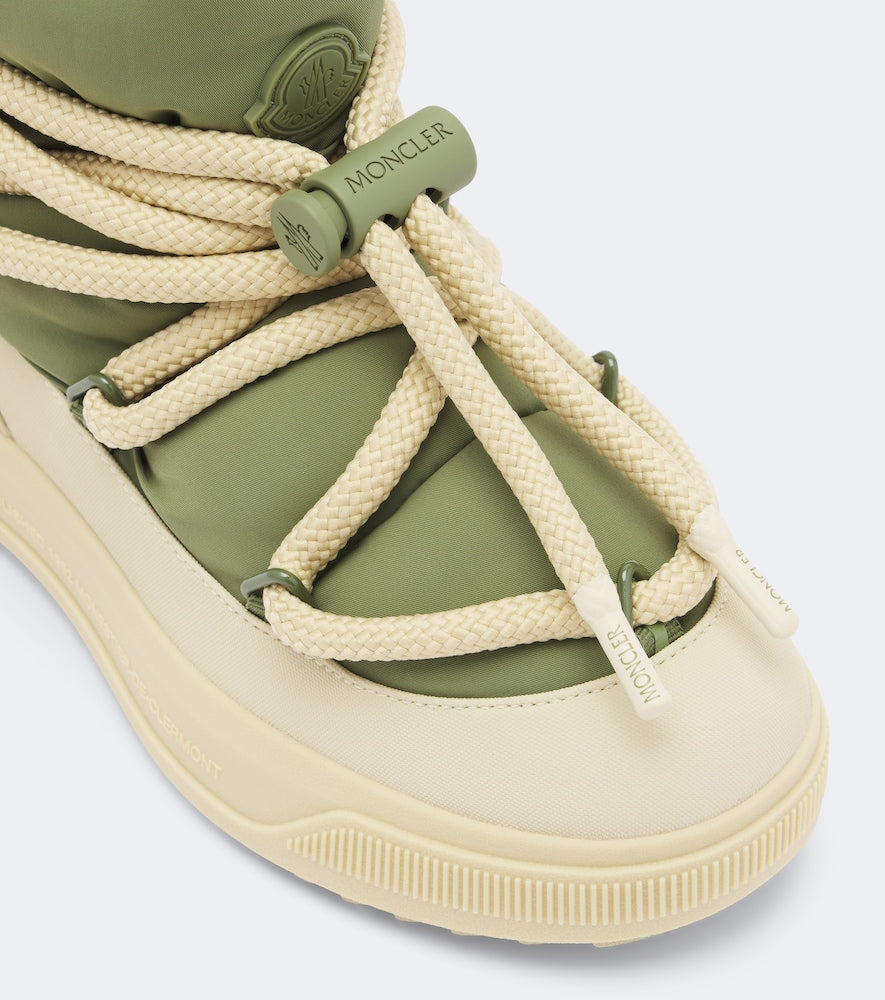 Moncler Moncler Altive Mid snow boots (Green) - Flat Boots