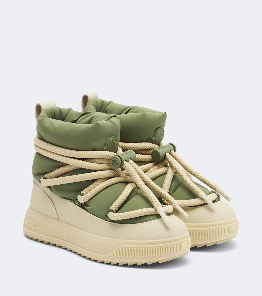 Moncler Moncler Altive Mid snow boots (Green) - Flat Boots
