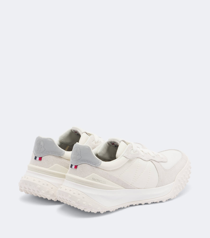 Moncler Moncler CityTrek suede-trimmed sneakers (White) - Low-Top Sneakers