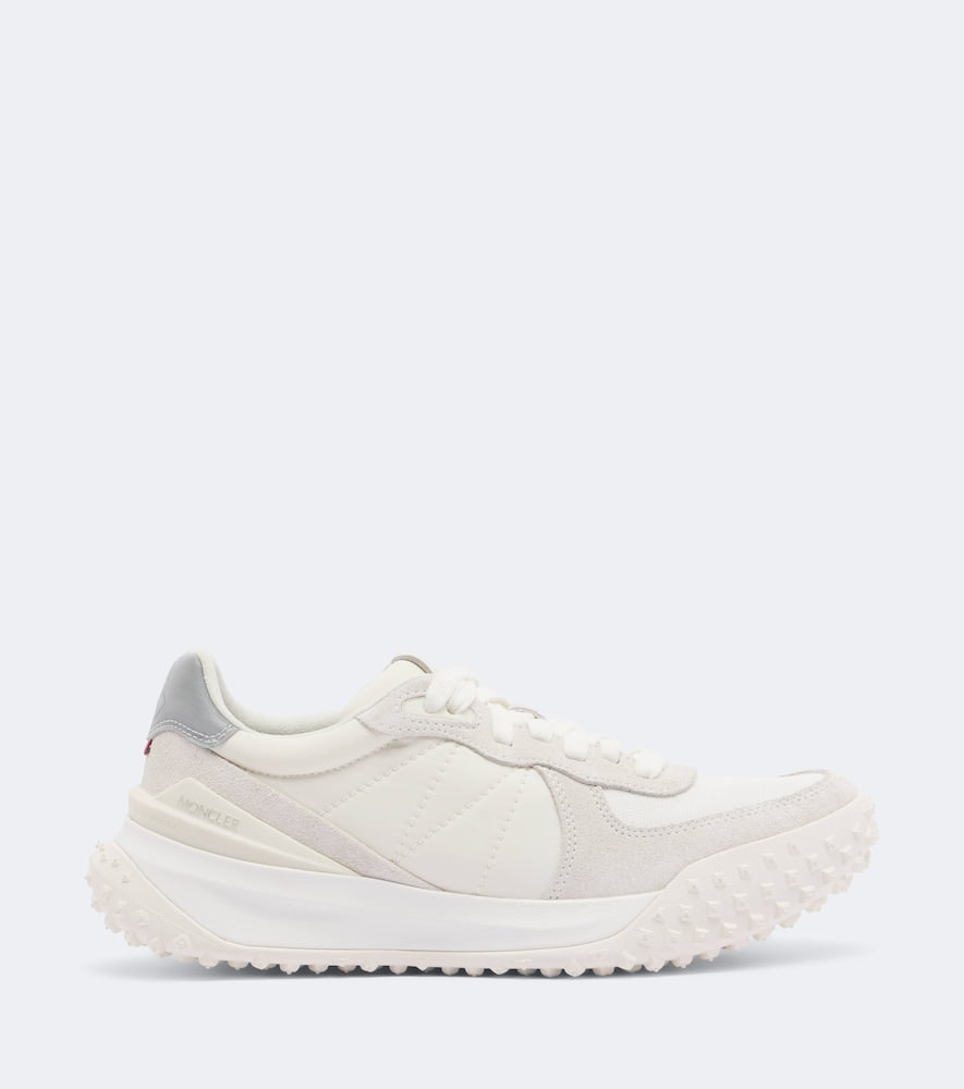 Moncler Moncler CityTrek suede-trimmed sneakers (White) - Low-Top Sneakers