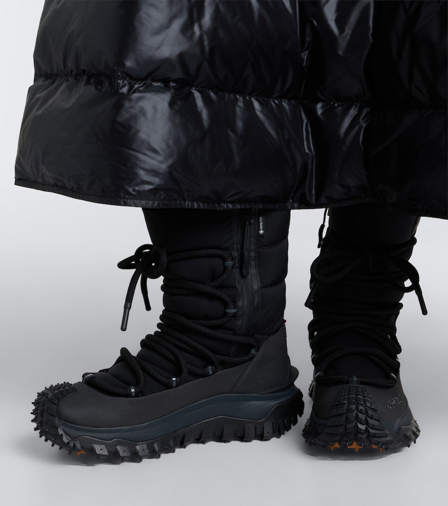 Moncler Trailgrip Après High GORE-TEX  snow boots - Black Flat Boots