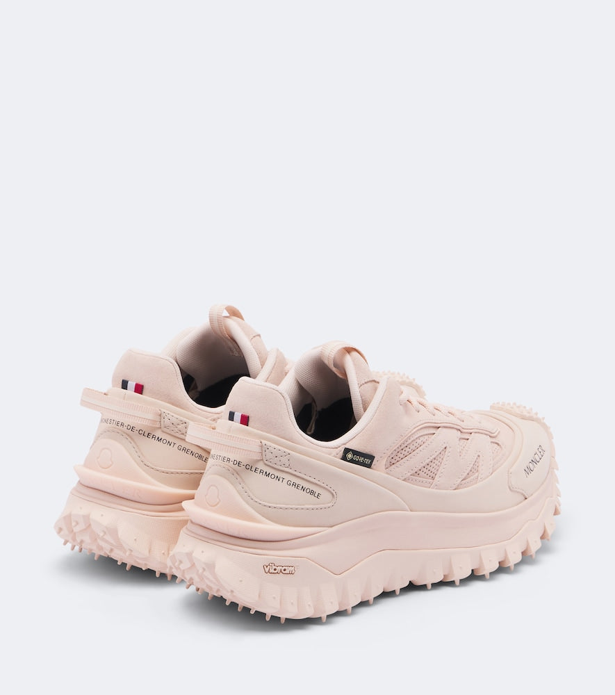 Moncler Trailgrip GTX suede sneakers (Pink) - Low-Top Sneakers