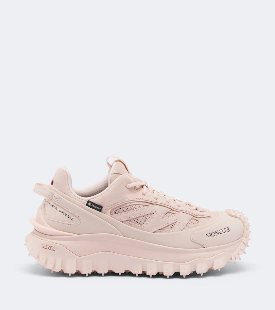 Moncler Trailgrip GTX suede sneakers (Pink) - Low-Top Sneakers