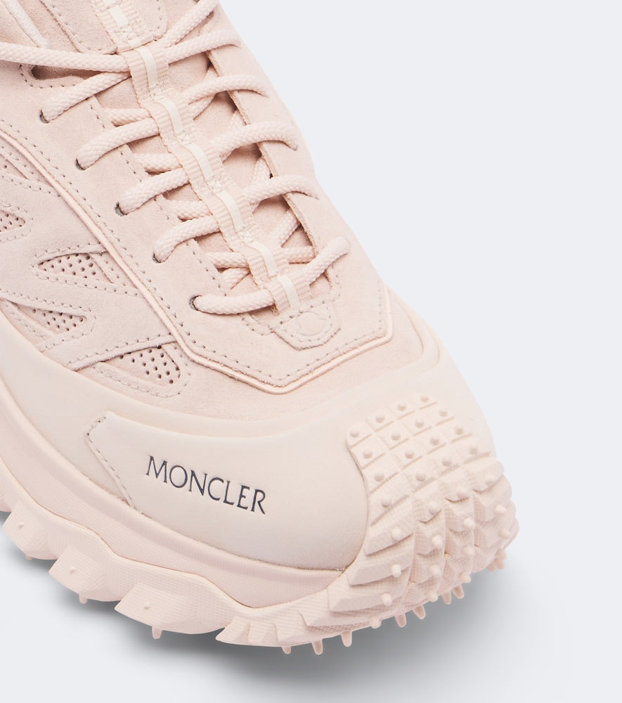 Moncler Trailgrip GTX suede sneakers (Pink) - Low-Top Sneakers