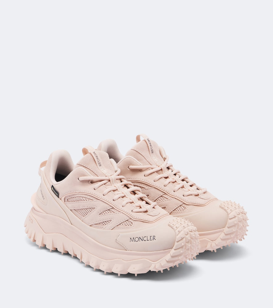 Moncler Trailgrip GTX suede sneakers (Pink) - Low-Top Sneakers