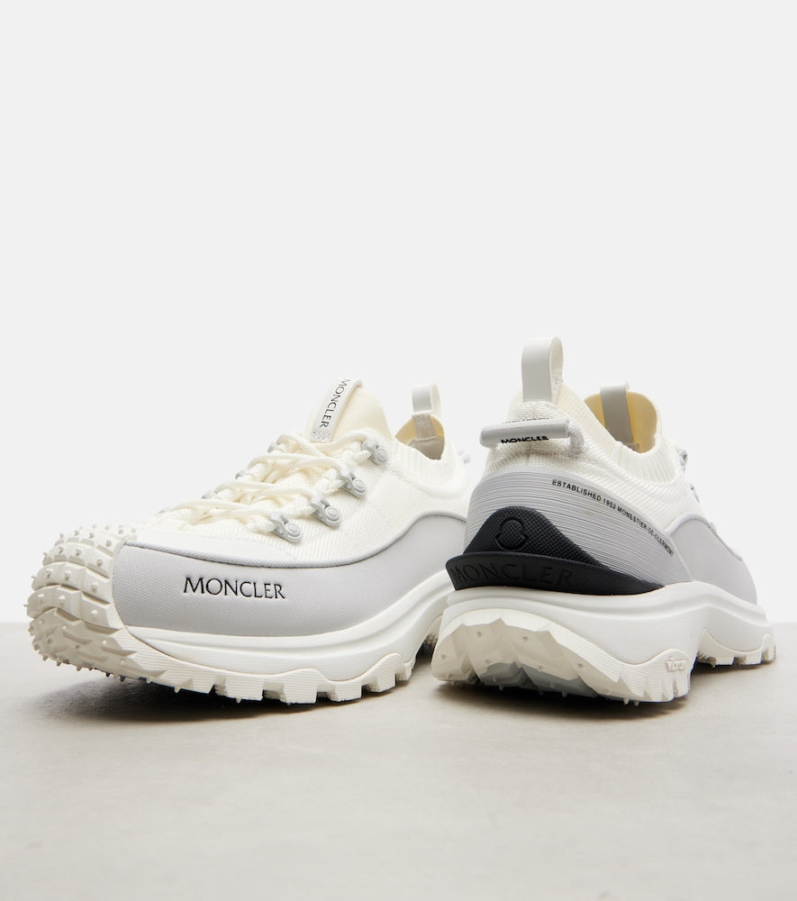 White Moncler Trailgrip Lite3 sneakers - Low-Top Sneakers