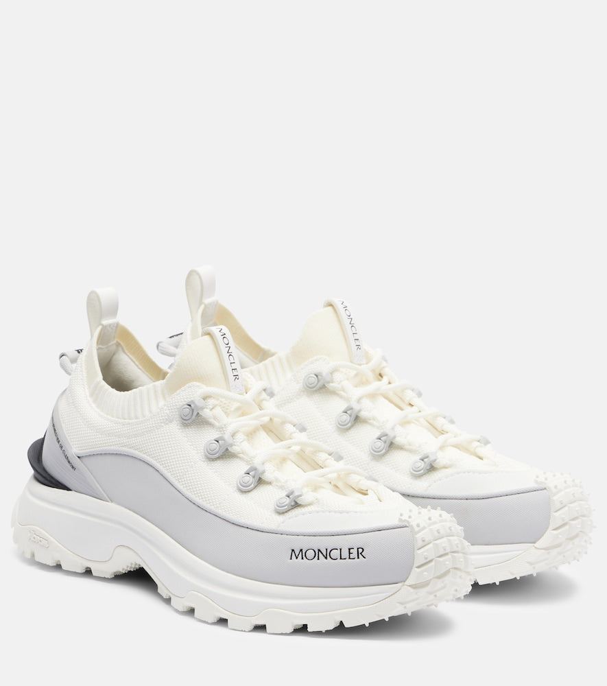 White Moncler Trailgrip Lite3 sneakers - Low-Top Sneakers