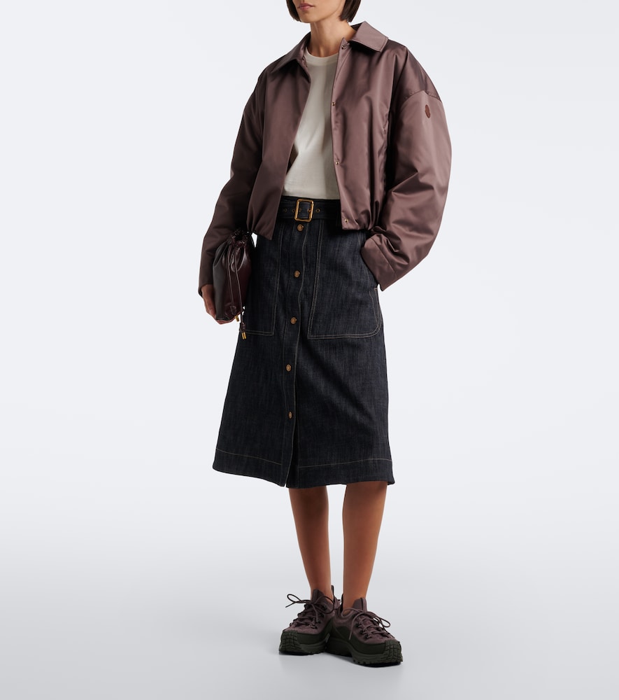 Moncler Trailgrip Lite3 suede sneakers in Purple - Low-Top Sneakers