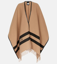 Moncler Wool logo cape - Moncler羊毛标志披肩