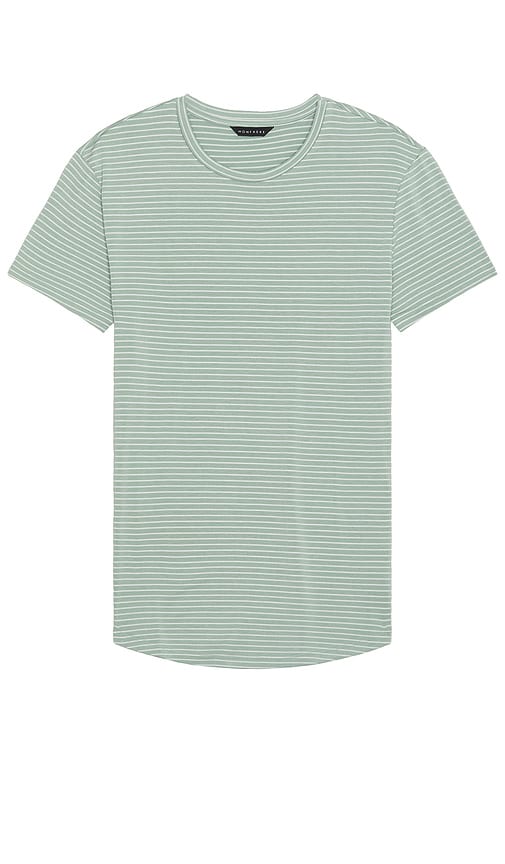 Monfrere Dann Tee in Sage - T-shirt Monfrere Dann en sauge - Monfrere Dann T 恤在 Sage 中 - Monfrere Dann Tee in Salbei - Monfrere Dann 티셔츠 - Monfrere Dann Tee in salvia