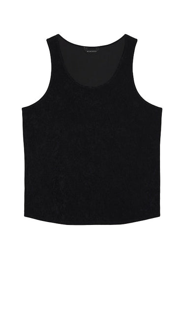 Monfrere Travis Tank in Black - Débardeur Monfrere Travis en noir - Monfrere Travis 黑色背心 - Monfrere Travis Tank in Schwarz - Monfrere Travis 탱크탑 - Canotta Monfrere Travis in nero