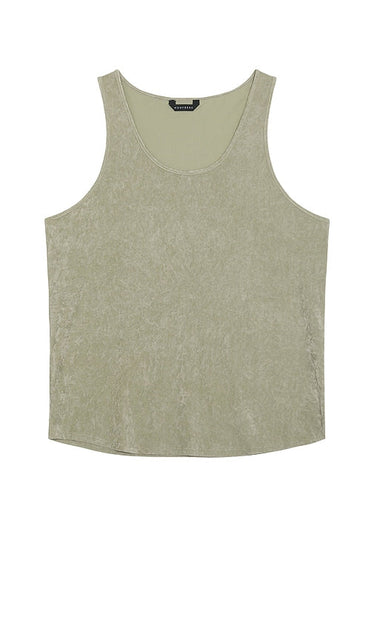 Monfrere Travis Tank in Sage - Débardeur Monfrere Travis en sauge - Monfrere Travis 鼠尾草背心 - Monfrere Travis Tanktop in Salbei - Monfrere Travis 탱크탑 - Canotta Monfrere Travis in salvia