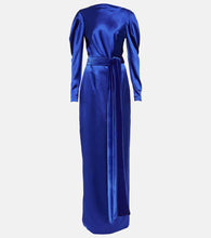 Monique Lhuillier Silk satin gown
